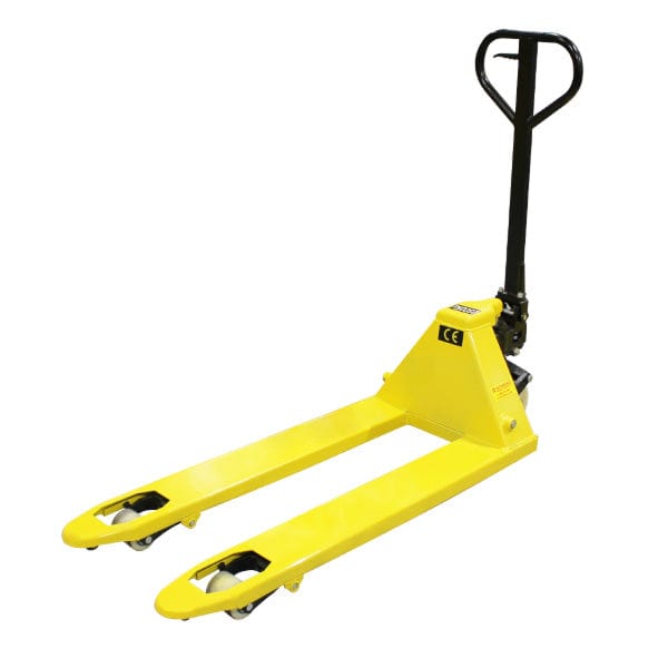 Richmond Wheel & Castor 2500kg Narrow Yellow Pallet Trolley PJR002Y