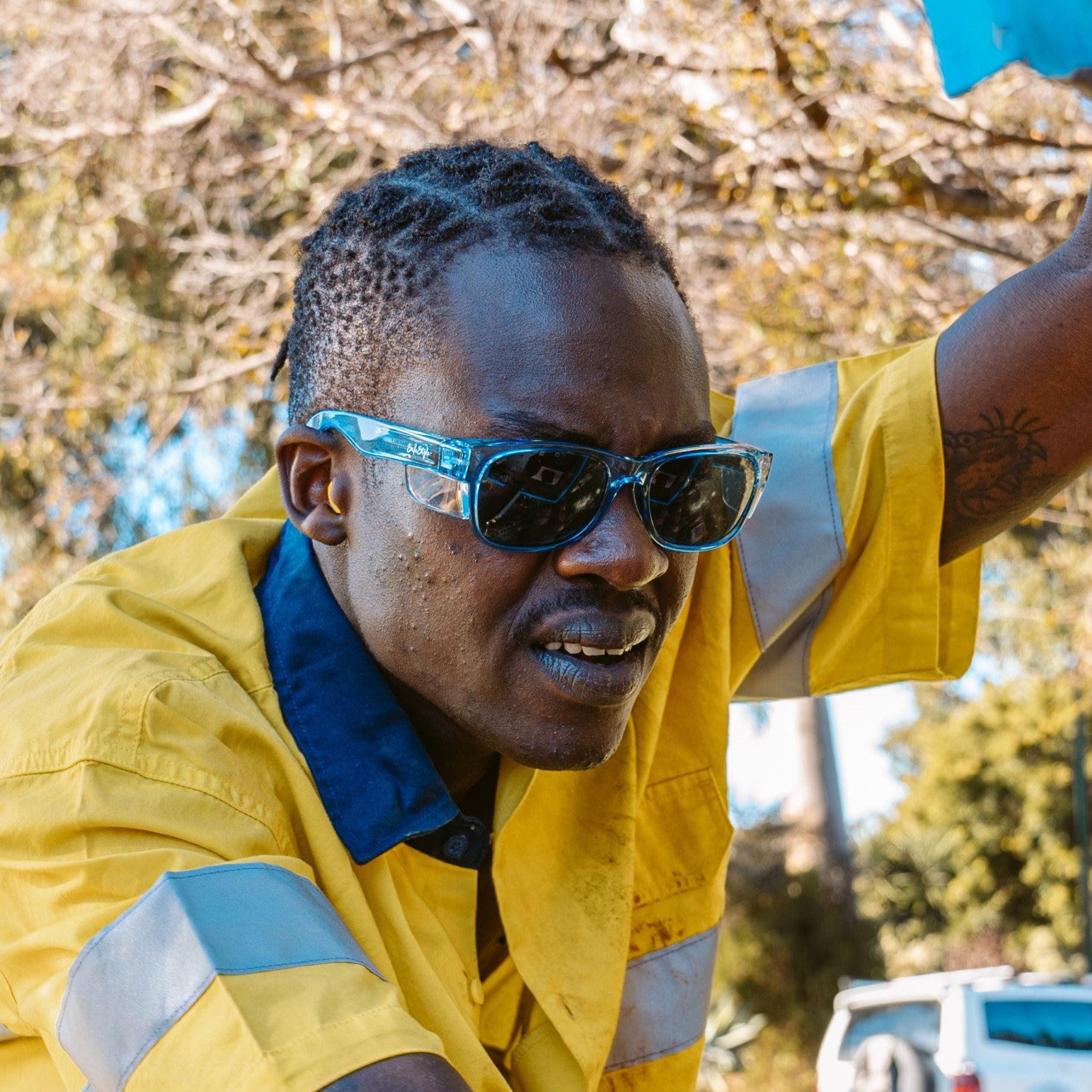 SafeStyle Classics Blue Frame Polarised Lens