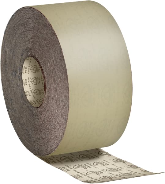 50m Roll of White Paper Backed Abrasive PS 33 B by Klingspor