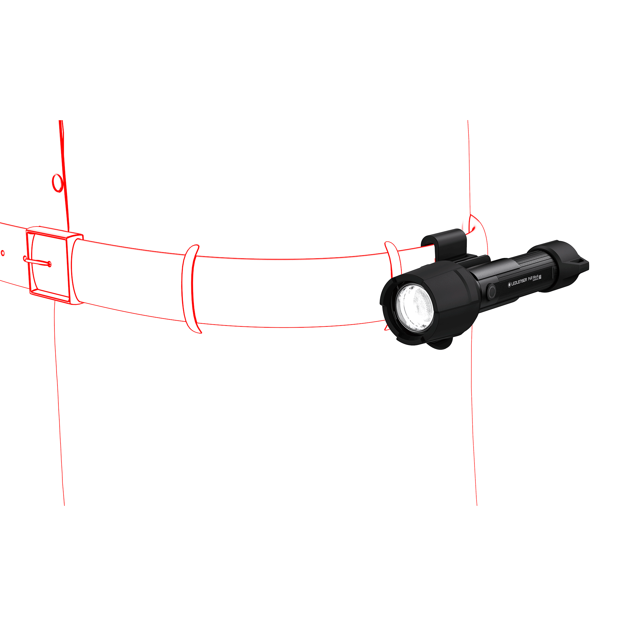 Ledlenser 850 Lumens Torch P6R Work Box (ZL502186)