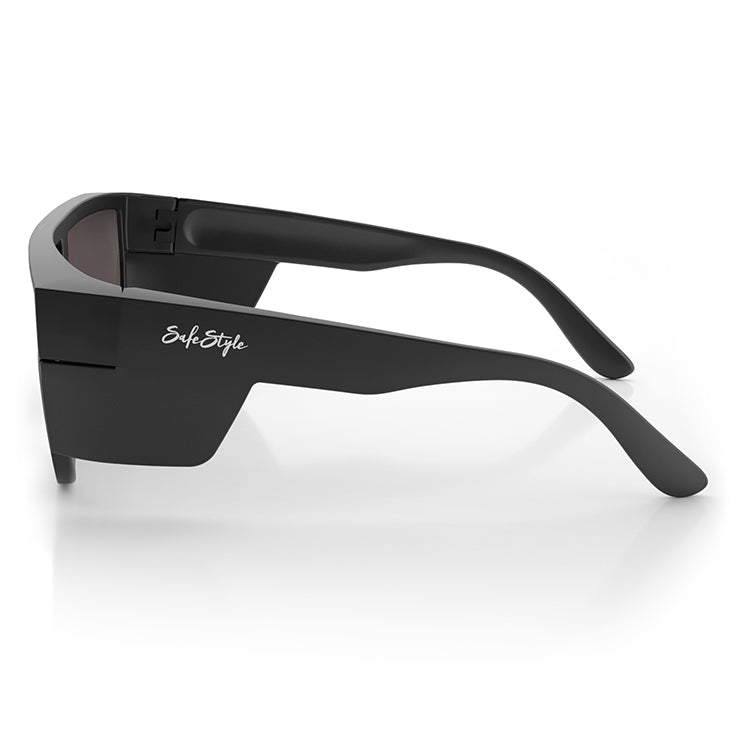 SafeStyle Primes Matte Black Frame Reflectors Red Lens