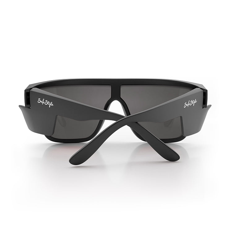 SafeStyle Primes Matte Black Frame Reflectors Red Lens
