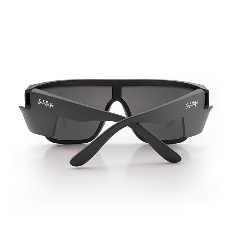 SafeStyle Primes Matte Black Frame Reflectors Red Lens