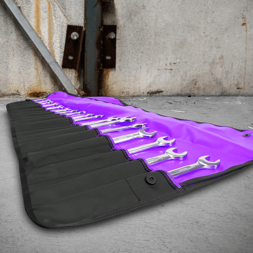 17 Pocket Purple PVC Spanner Roll RX03B612PU by Rugged Xtremes