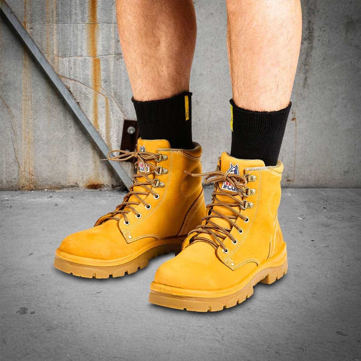 Bamboo Socks Twin Pack Black by Rugged Xtremes