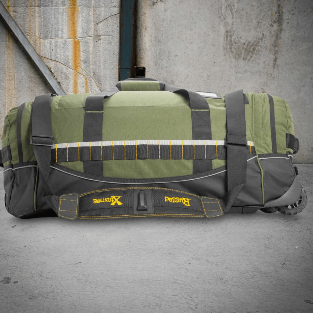 Rugged Xtremes Large Wheeled FIFO Transit Canvas Bag RX05C131W
