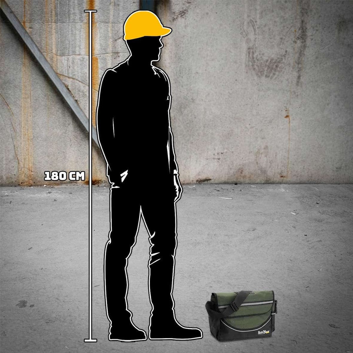 Small Canvas Crib Tool Bag RX05E106 by Rugged Xtremes