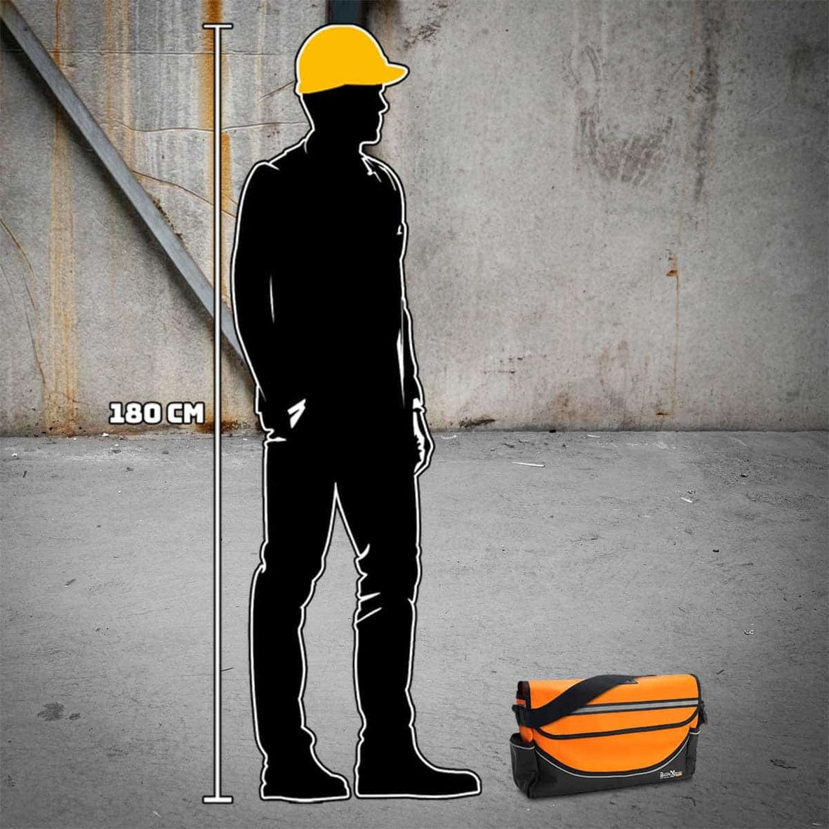 Medium PVC Crib Tool Bag RX05E112PVCOR by Rugged Xtremes