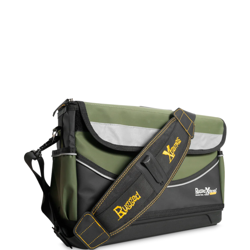 Medium Deluxe PVC Hard Base Tool Bag RX05I112PVCGR by Rugged Xtremes