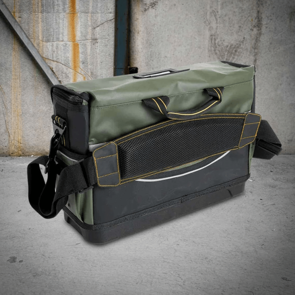 Medium Deluxe PVC Hard Base Tool Bag RX05I112PVCGR by Rugged Xtremes