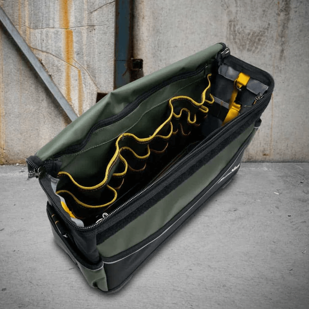 Medium Deluxe PVC Hard Base Tool Bag RX05I112PVCGR by Rugged Xtremes