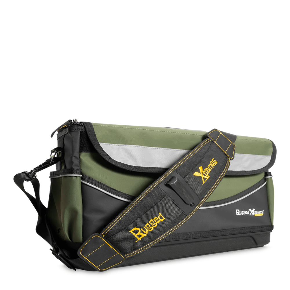 Large Deluxe PVC Hard Base Tool Bag RX05I118PVCGR by Rugged Xtremes