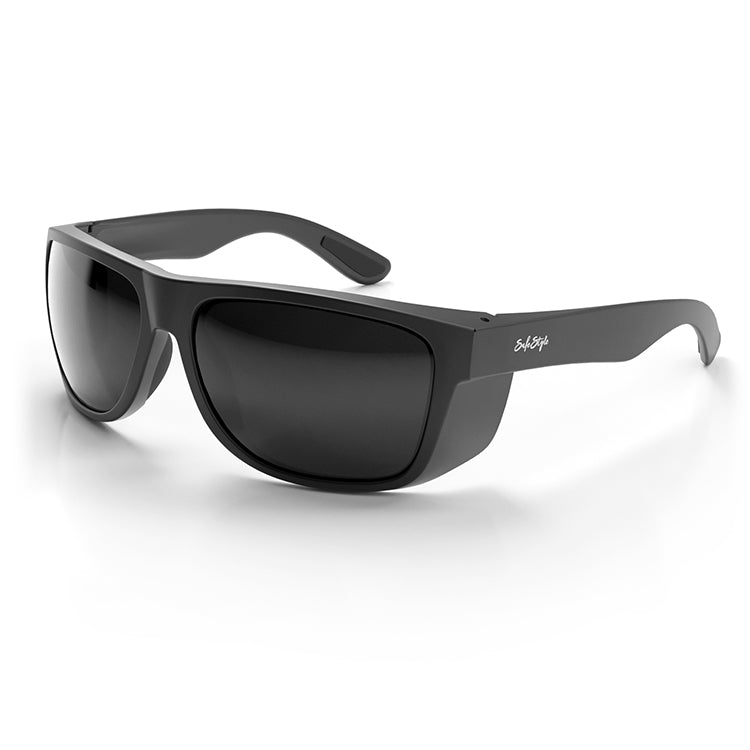 SafeStyle Rapids Matte Black Frame Tinted Lens