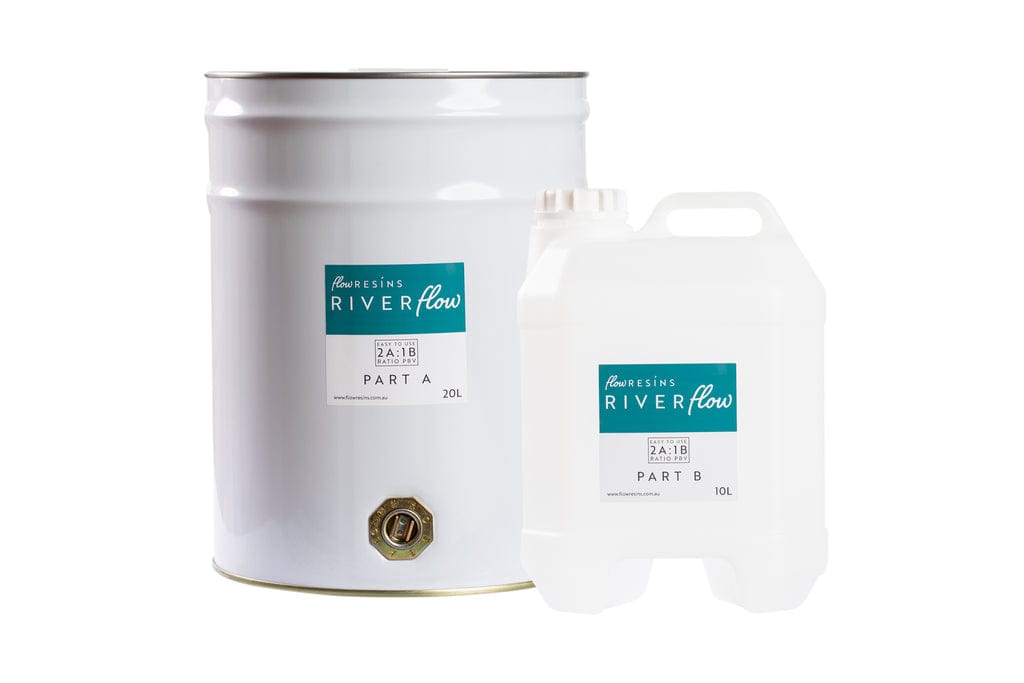 River Flow, Deep Pour Epoxy Resin by Flow Resins