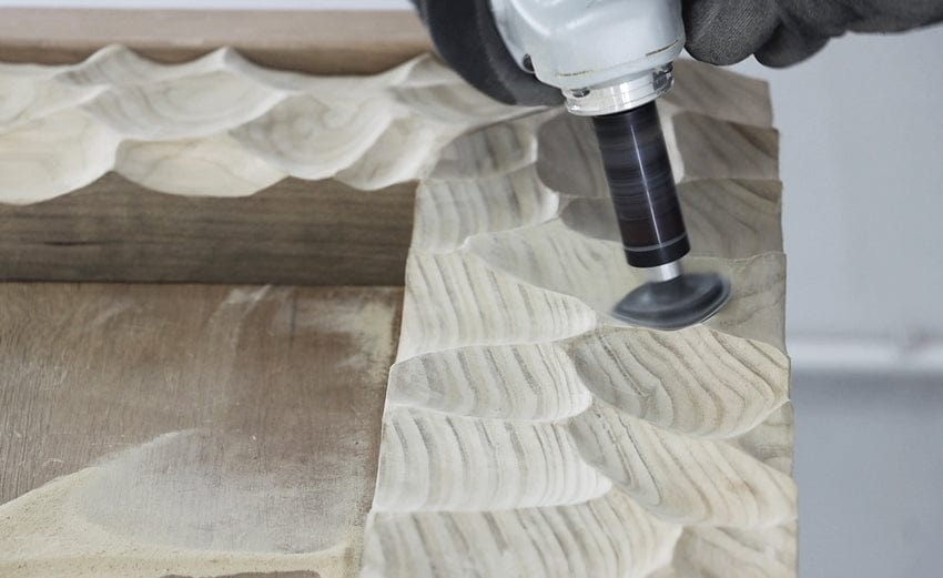 Contour Random Sander Attachment suit Grinder SAN.FG.210.00 by Arbortech