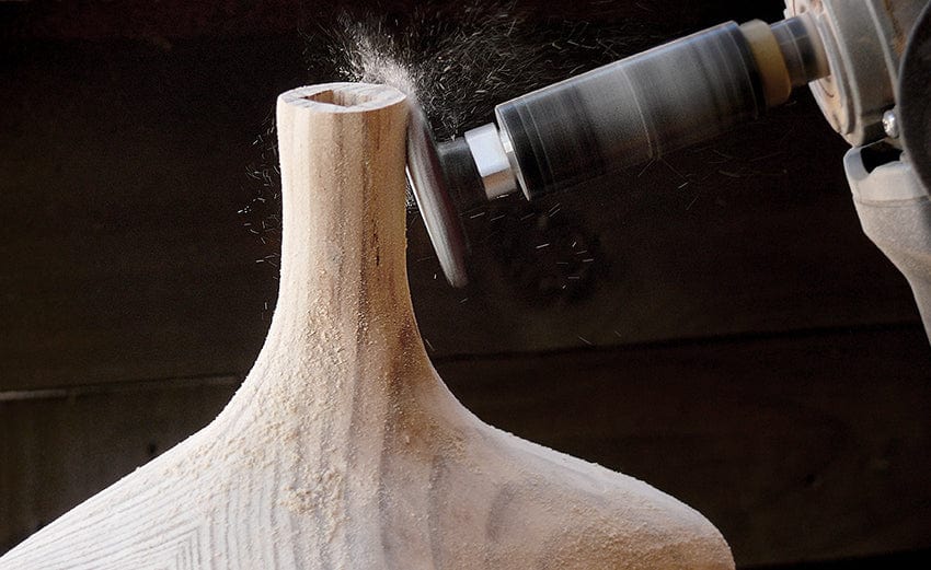 Contour Random Sander Attachment suit Grinder SAN.FG.210.00 by Arbortech