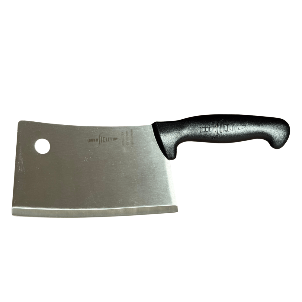 Sicut 7″ Butcher’s Cleaver Knife – High-Carbon Stainless Steel with Ergonomic Polypropylene Handle SC1CL7
