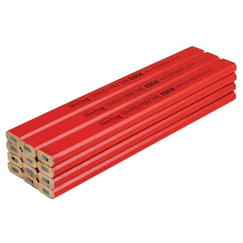 Sterling Red Carpenters Pencil - Medium SCP01