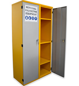 PPE Storage Cabinet by Spill Crew