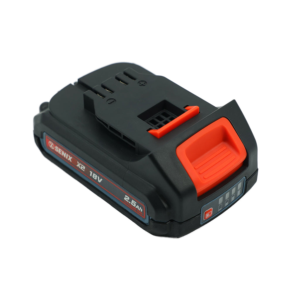 SENIX X2 18V 2.5Ah Battery Twin Pack B25X2 - 3