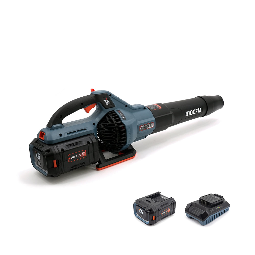 SENIX X6 60V Brushless 1,380m³/hr Blower Kit BLAX6-M1-EU - 6
