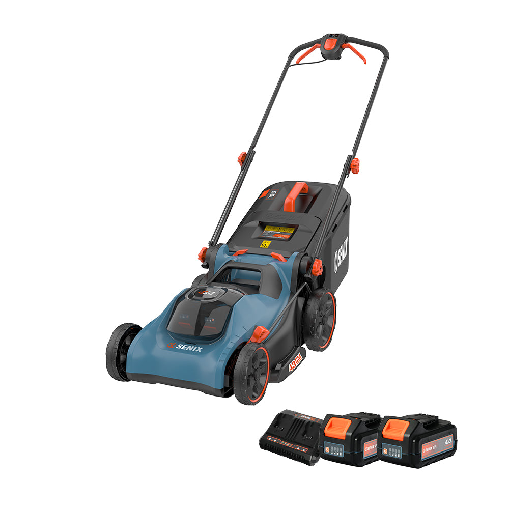 SENIX 2X2 36V 43cm (17") Push Lawn Mower Kit LPPX2-M2-EU - 2