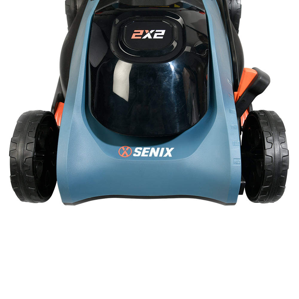 SENIX 2X2 36V 38cm (15") Push Lawn Mower Kit LPPX2-M4-EU - 7