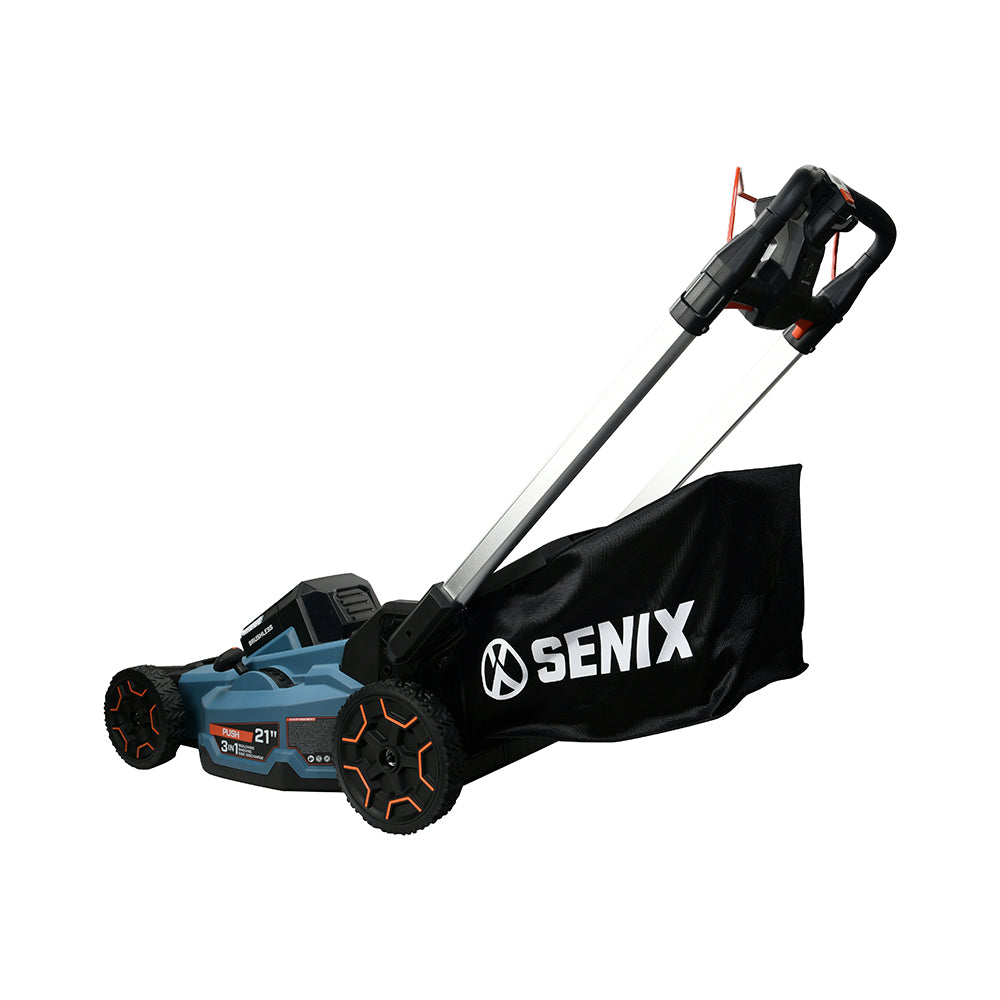 SENIX X6 60V Brushless 53cm (21") Push Lawn Mower Kit LPPX6-H-EU - 10