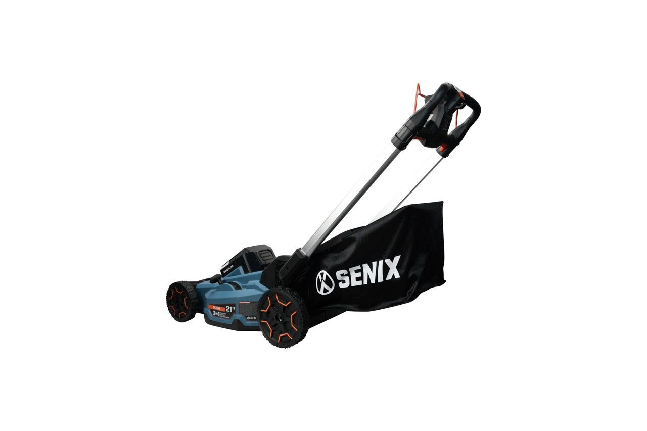 SENIX X6 60V Brushless 53cm (21") Push Lawn Mower Kit LPPX6-H-EU - 11