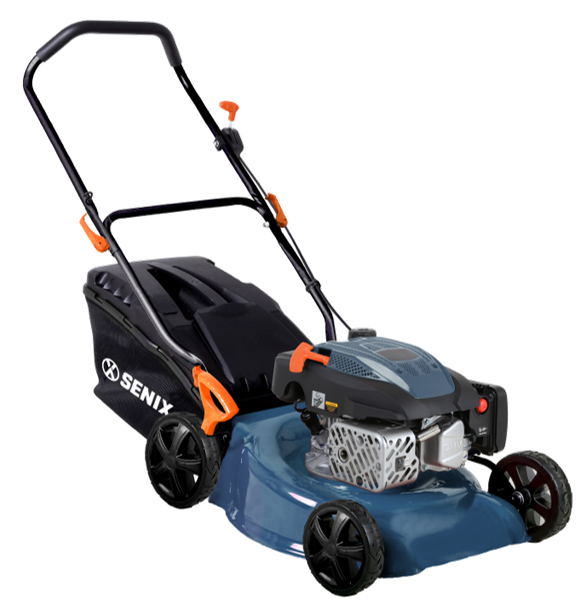SENIX 46cm (18") 170cc Petrol Push Lawn Mower LSPG-M10-EU - 1
