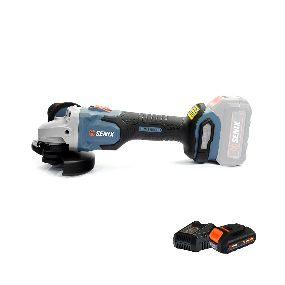 SENIX X2 18V 125mm Angle Grinder Kit PAX2125-M2-EU - 3