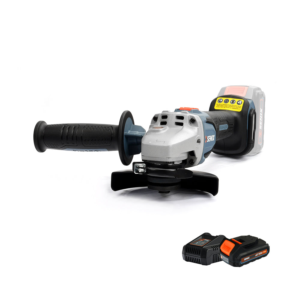 SENIX X2 18V 125mm Angle Grinder Kit PAX2125-M2-EU - 4