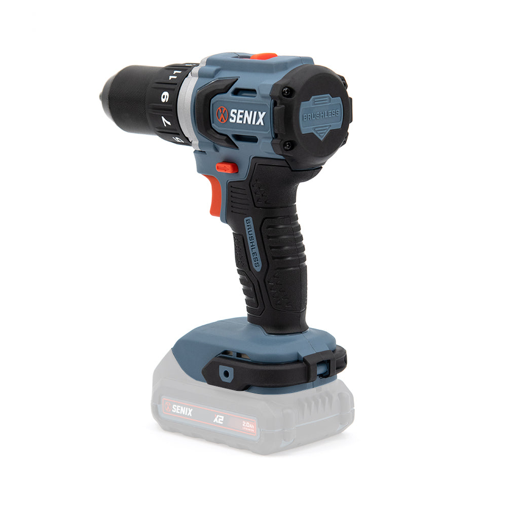 SENIX X2 18V Brushless 60Nm Drill/Driver Skin PDDX2-M2-EU-0 - 3