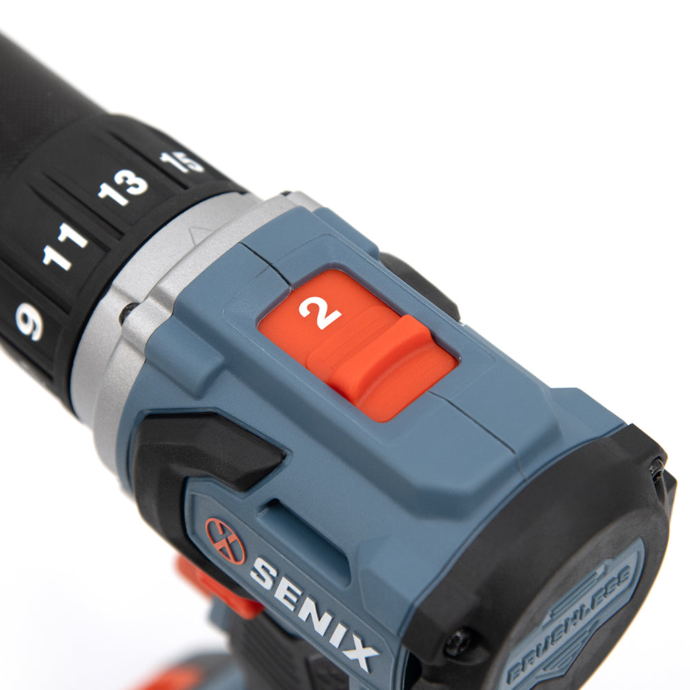 SENIX X2 18V Brushless 60Nm Drill/Driver Skin PDDX2-M2-EU-0 - 7