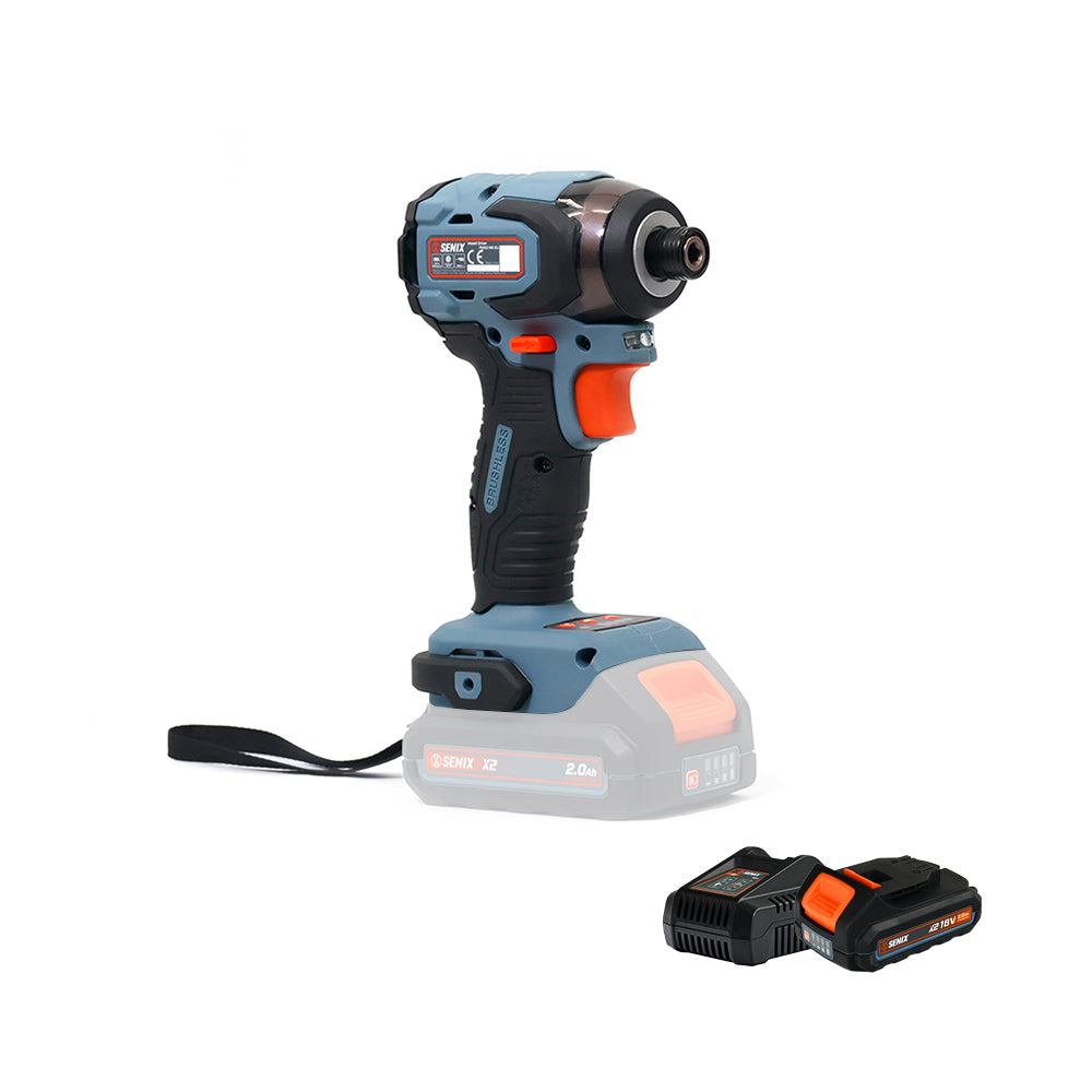 SENIX X2 18V Brushless 180Nm Impact Driver Kit PDIX2-M2-EU - 3