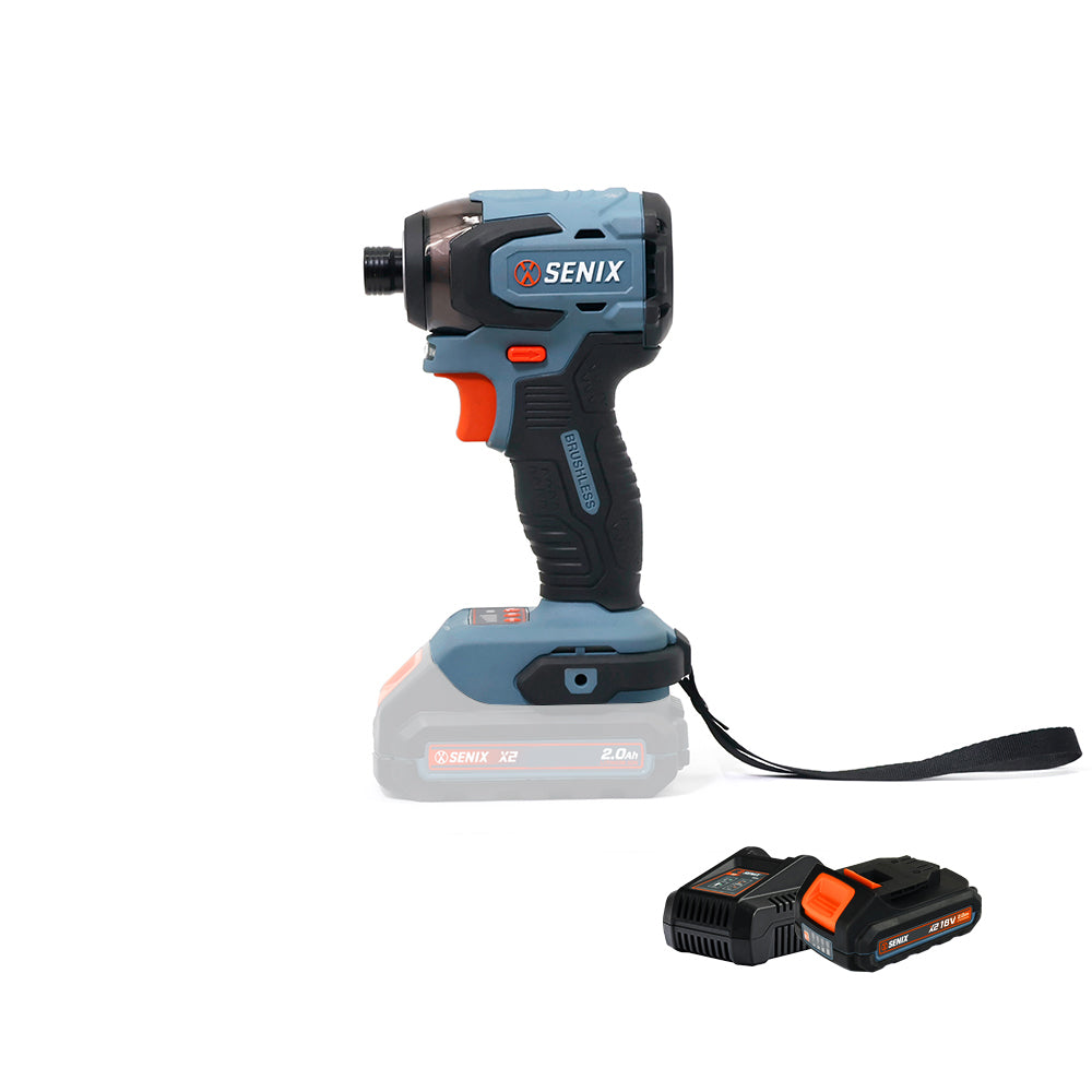 SENIX X2 18V Brushless 180Nm Impact Driver Kit PDIX2-M2-EU - 4