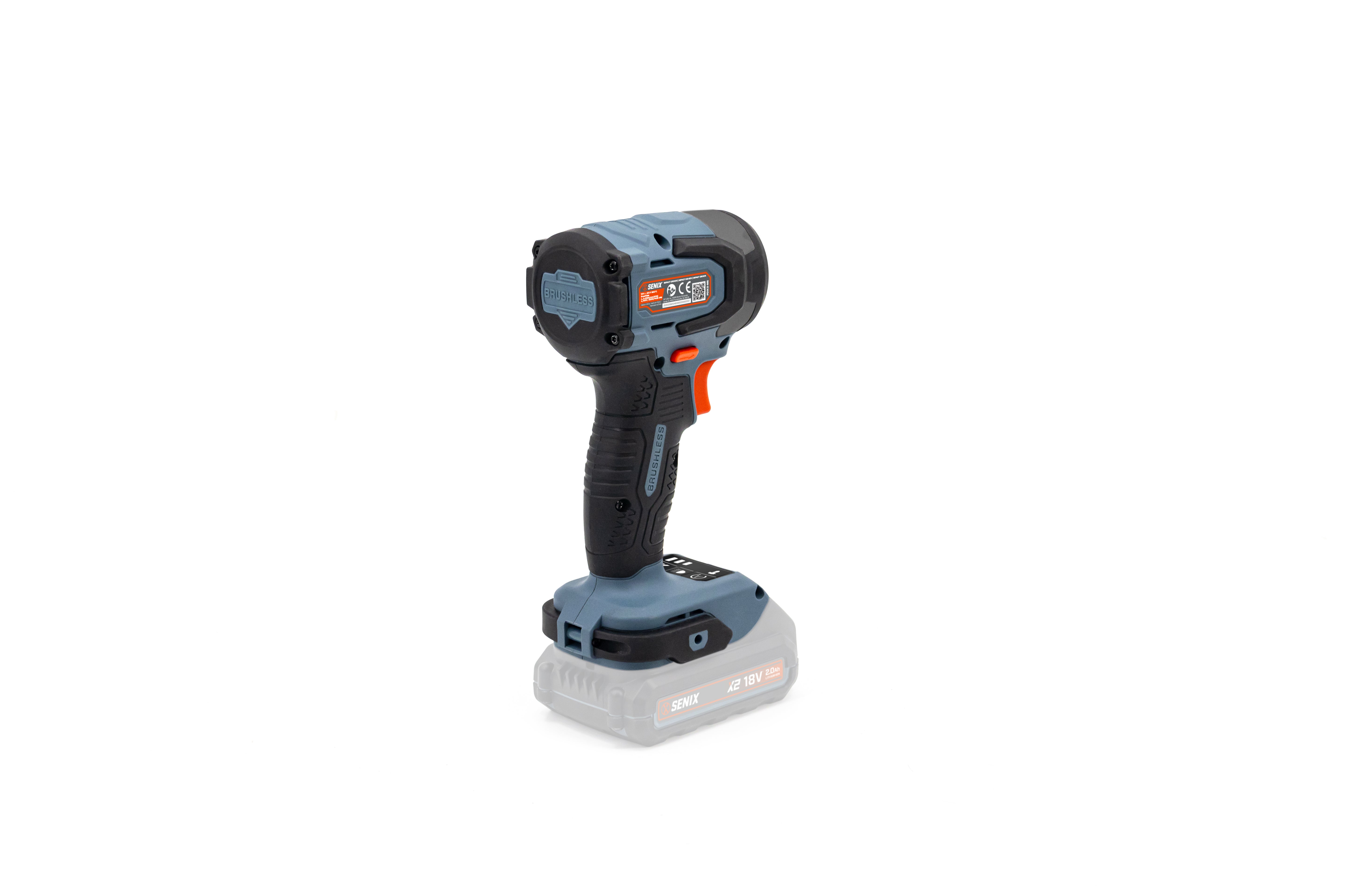 SENIX X2 18V Brushless 250Nm Impact Driver Kit PDIX2-M5-EU