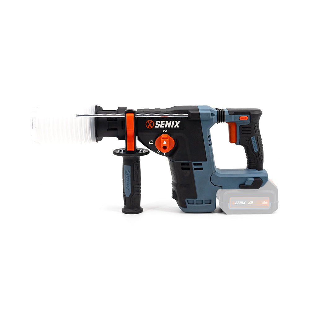 SENIX X2 18V Brushless 24mm SDS Plus Rotary Hammer Skin PDRX2-M4-EU-0 - 2