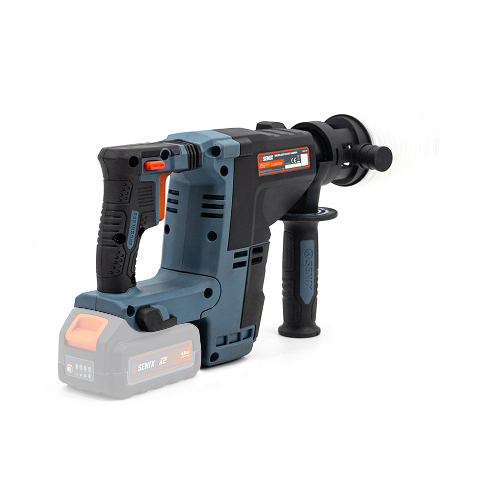 SENIX X2 18V Brushless 24mm SDS Plus Rotary Hammer Skin PDRX2-M4-EU-0 - 5