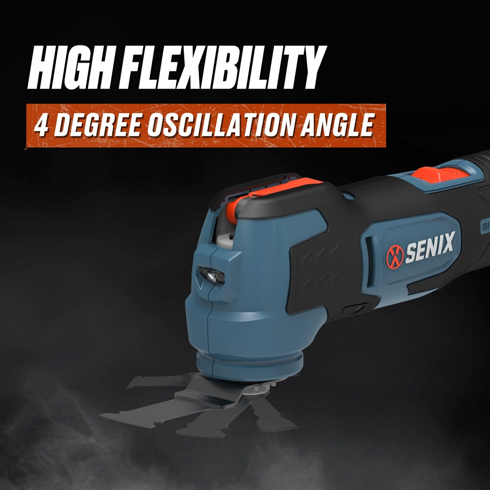 SENIX X2 18V Oscillating Multi-Tool Kit POX2-M-EU