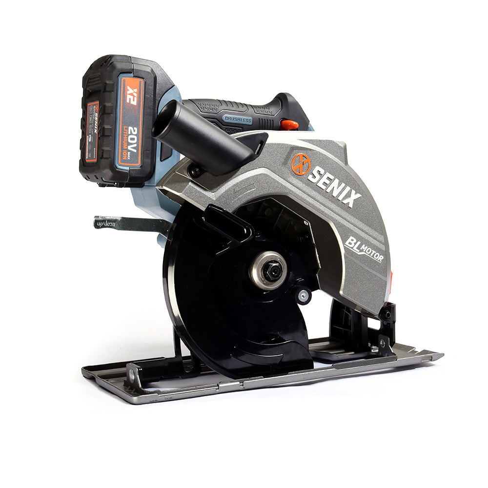 SENIX X2 18V Brushless 184mm Circular Saw Skin PSCX2-M3-EU-0 - 4