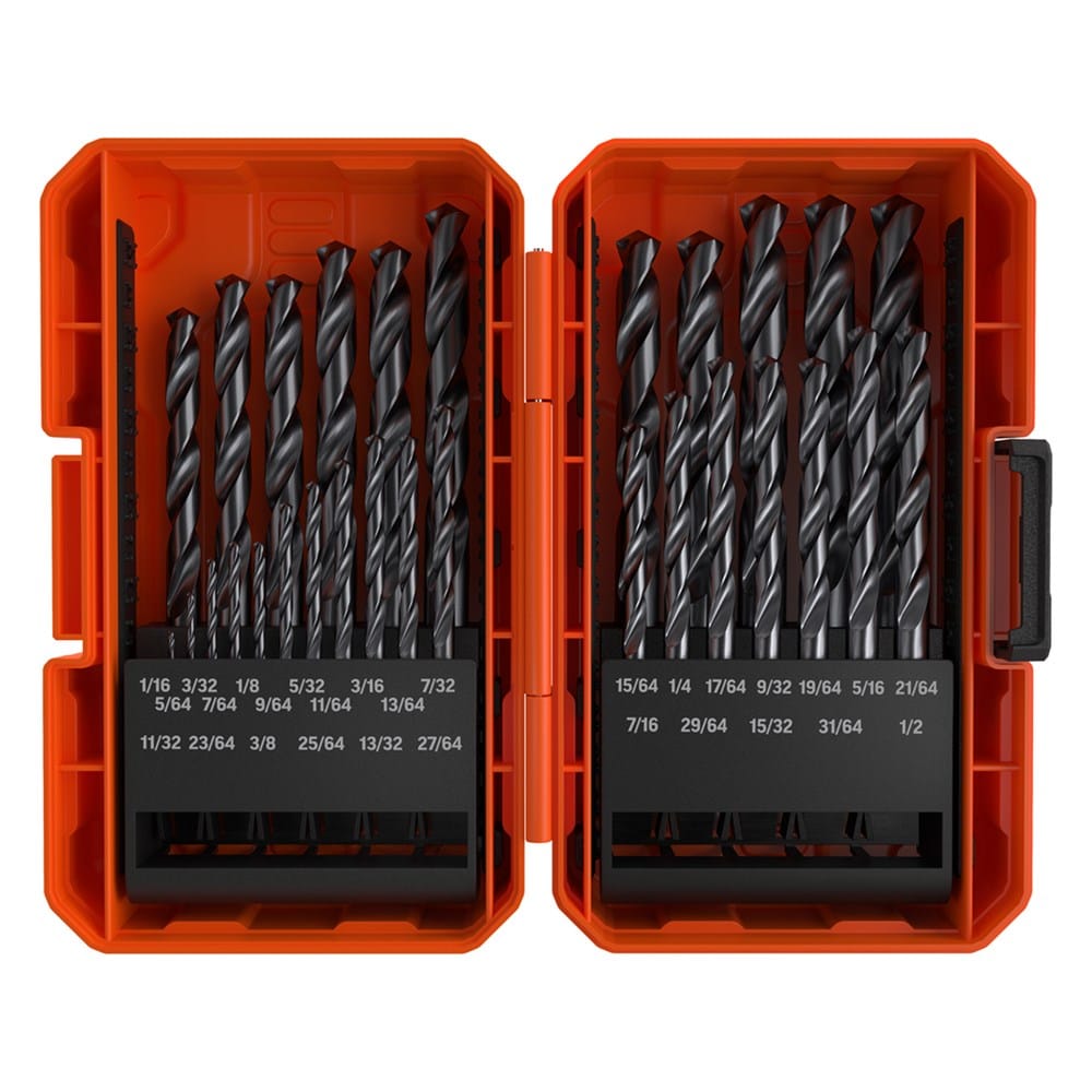 Alpha 29Pce Black Series Imperial Tuffbox Pro Drill Set SI29BTP