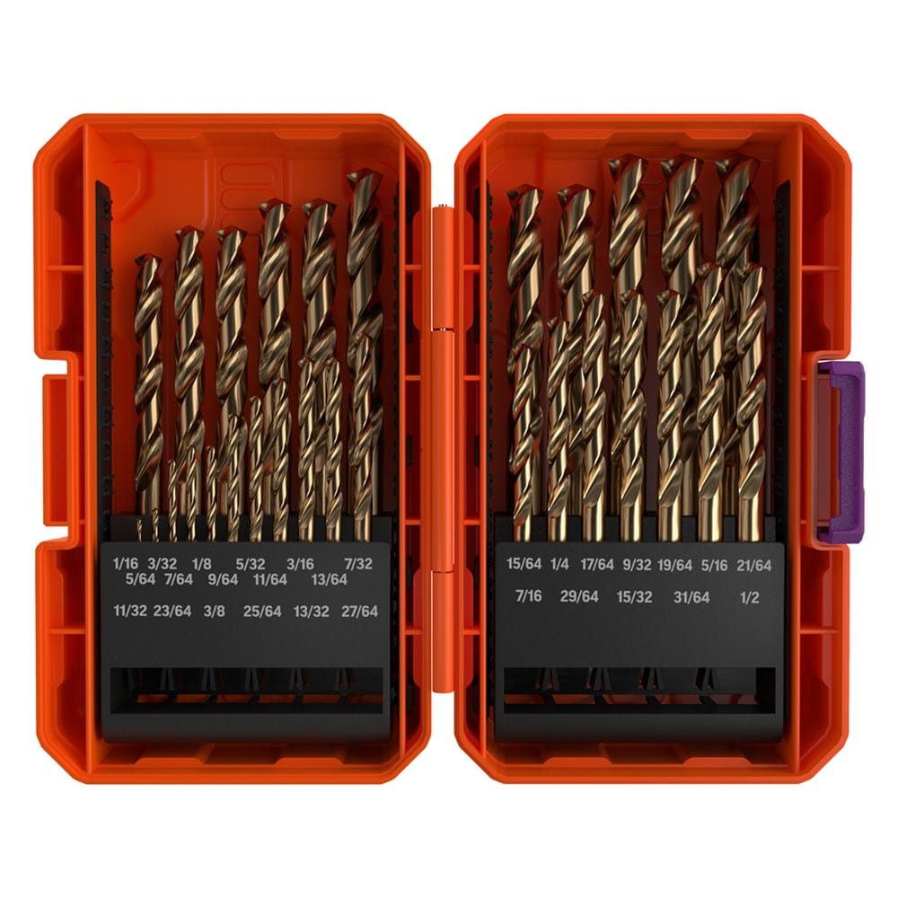 Alpha 29Pce Cobalt Imperial Tuffbox Pro Drill Set SI29COTP