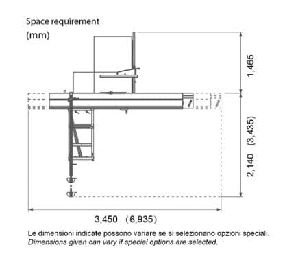 300mm (12") 4HP 1.6m Sliding Table Italian Designed Panel Saw 240V SEGA300 by Sicar