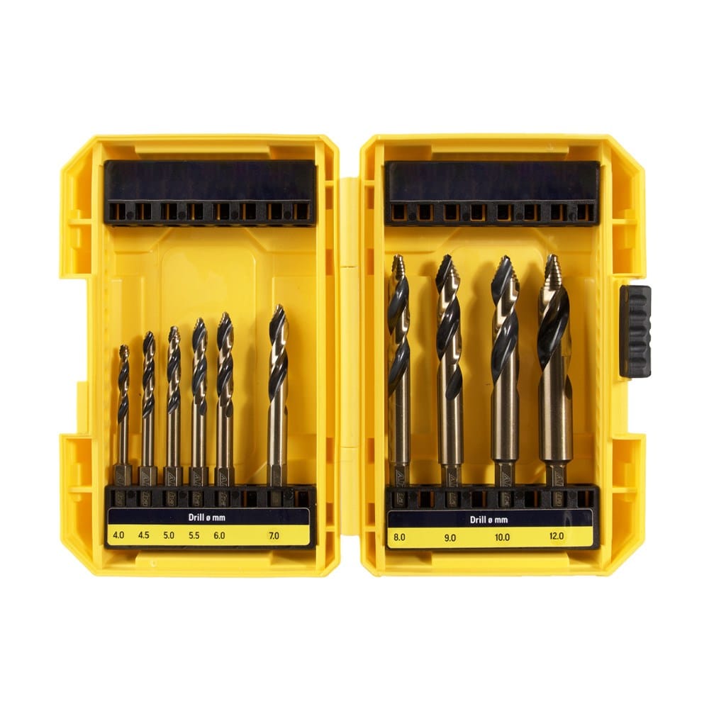 Alpha 10 Piece Onsite Plus Impact Step Tip Drill Set SM10ST