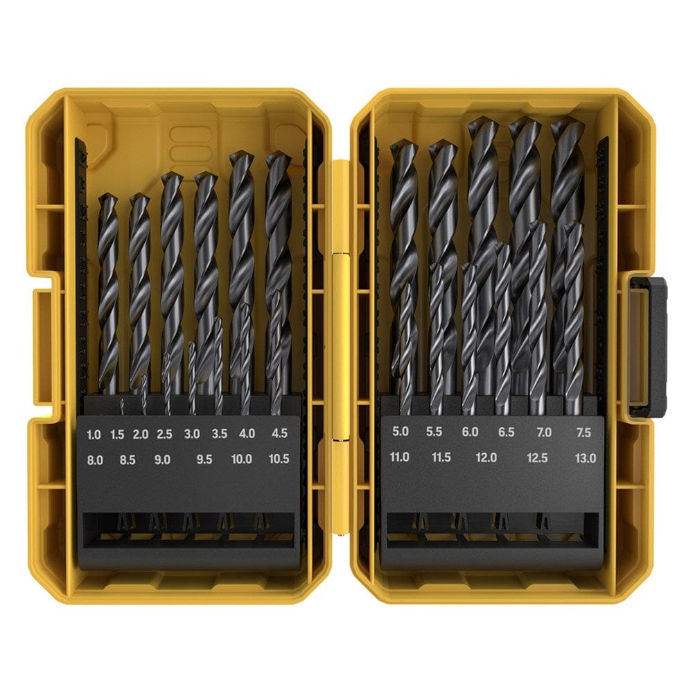 Alpha 25Pce Black Series Metric Tuffbox Pro Drill Set SM25BTP