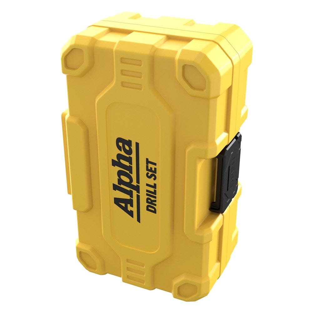 Alpha 25Pce Gold Series Metric Reduced Shank Tuffbox Pro Drill Set SM25RTP