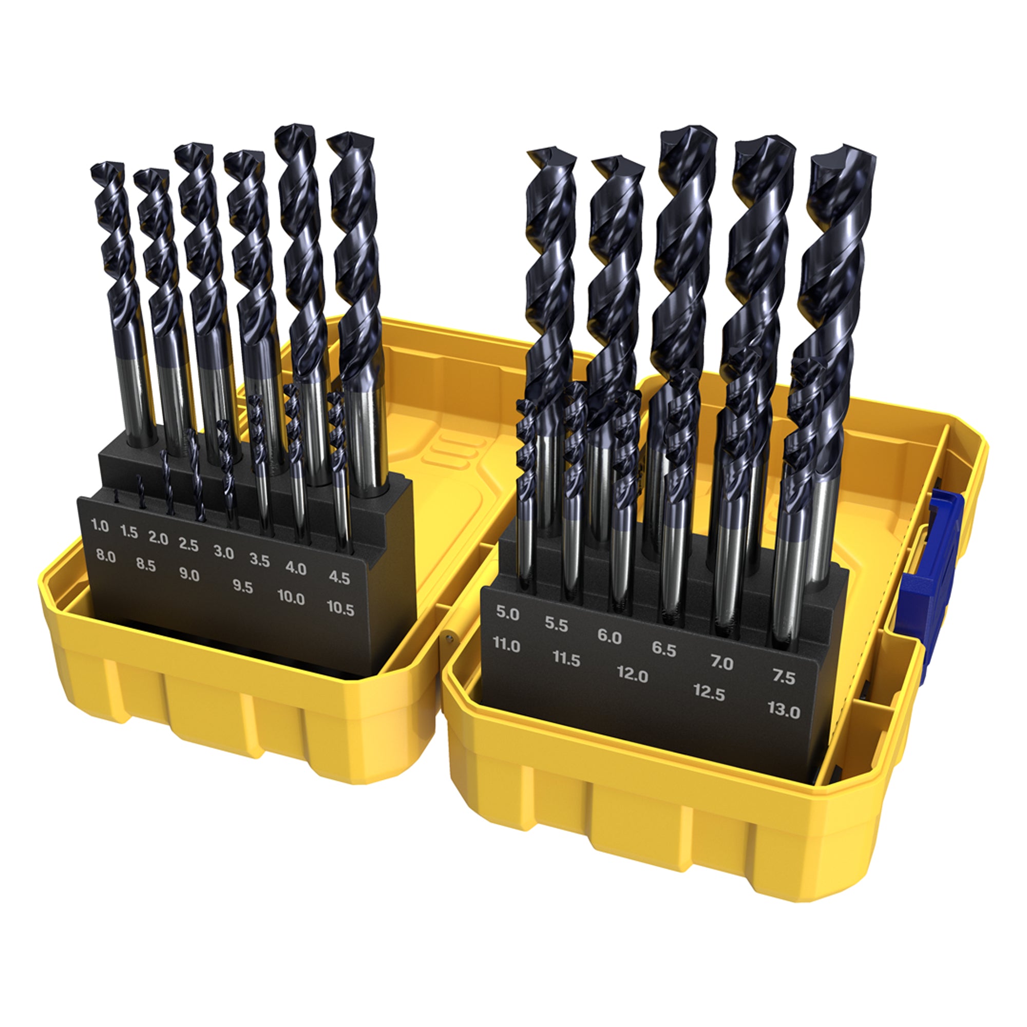 Alpha Stainless Plus Metric Tuffbox 25Pce Pro Drill Set SM25SPTP