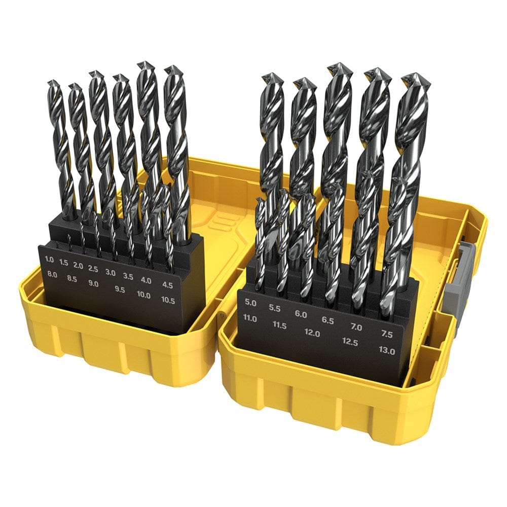 Alpha 25Pce Silver Series Metric Tuffbox Pro Drill Set SM25STP