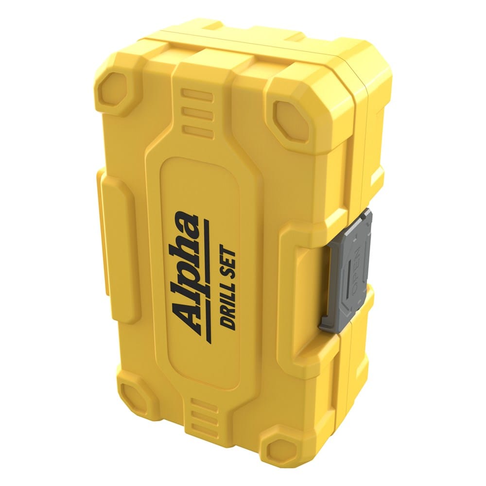 Alpha 25Pce Silver Series Metric Tuffbox Pro Drill Set SM25STP